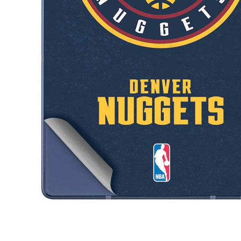 NBA Denver Nuggets Distressed Galaxy Z Fold6 Skin