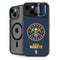 NBA Denver Nuggets Distressed iPhone 14 Kickstand Case