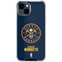 NBA Denver Nuggets Distressed iPhone 15 Clear Case