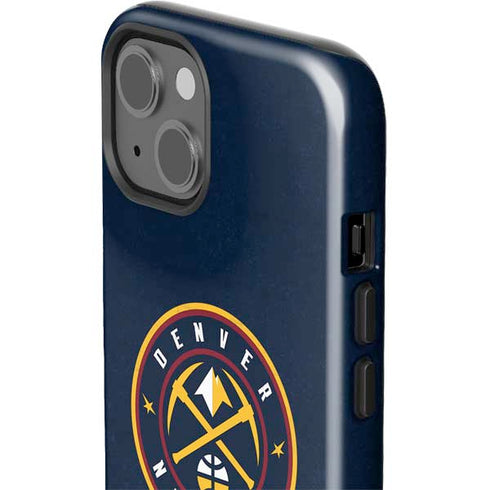 NBA Denver Nuggets Distressed iPhone 15 Impact Case