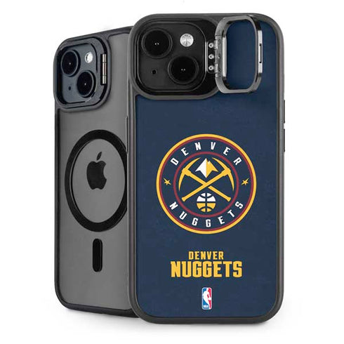NBA Denver Nuggets Distressed iPhone 15 Kickstand Case