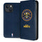 NBA Denver Nuggets Distressed iPhone 15 Plus Folio Case