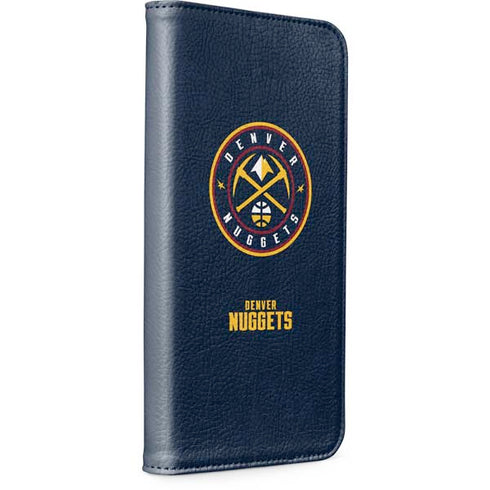 NBA Denver Nuggets Distressed iPhone 15 Pro Max Folio Case
