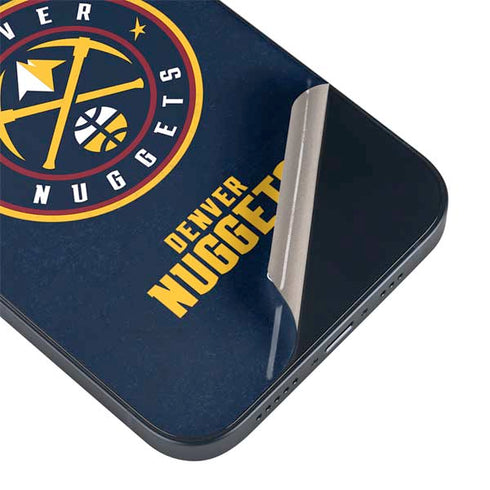 NBA Denver Nuggets Distressed iPhone 15 Skin