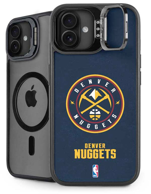 NBA Denver Nuggets Distressed iPhone 16 Plus Kickstand Case