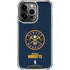 NBA Denver Nuggets Distressed iPhone 16 Pro Clear Case