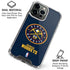 NBA Denver Nuggets Distressed iPhone 16 Pro Clear Case