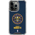 NBA Denver Nuggets Distressed iPhone 16 Pro Max Clear Case