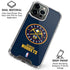 NBA Denver Nuggets Distressed iPhone 16 Pro Max Clear Case