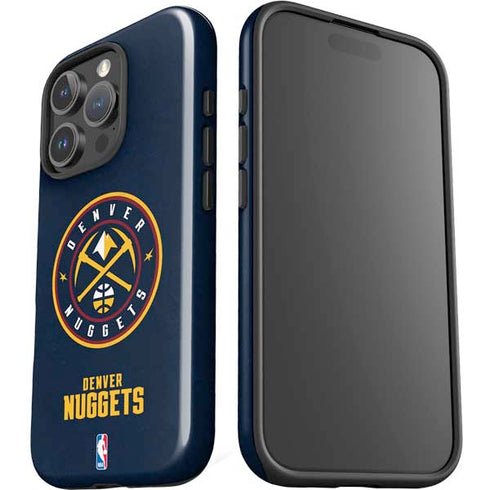 NBA Denver Nuggets Distressed iPhone 16 Pro Max Impact Case