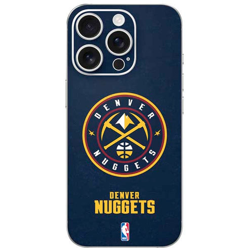 NBA Denver Nuggets Distressed iPhone 16 Pro Skin