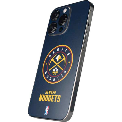 NBA Denver Nuggets Distressed iPhone 16 Pro Skin