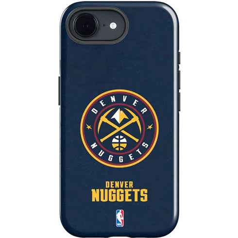 NBA Denver Nuggets Distressed iPhone 16e Impact Case