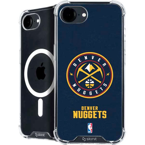 NBA Denver Nuggets Distressed iPhone 16e MagSafe Case
