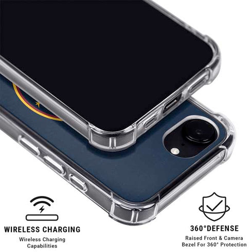 NBA Denver Nuggets Distressed iPhone 16e MagSafe Case