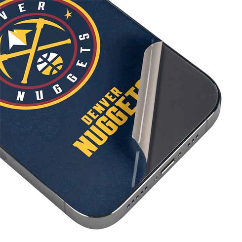 NBA Denver Nuggets Distressed iPhone 16e Skin