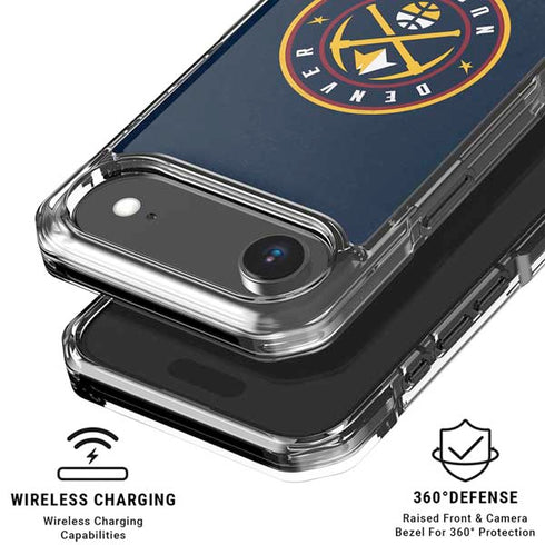 NBA Denver Nuggets Distressed iPhone 17 Air Clear Case