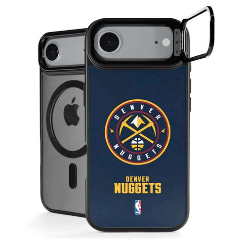 NBA Denver Nuggets Distressed iPhone 17 Air Kickstand Case