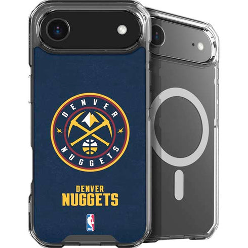 NBA Denver Nuggets Distressed iPhone 17 Air MagSafe Case