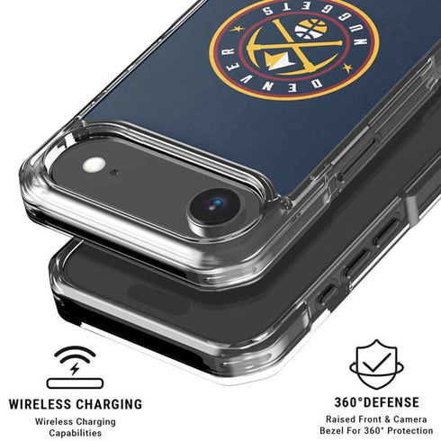 NBA Denver Nuggets Distressed iPhone 17 Air MagSafe Case