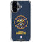 NBA Denver Nuggets Distressed iPhone 17 Clear Case