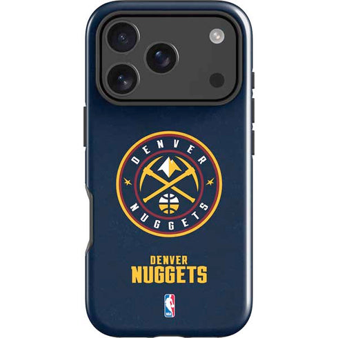 NBA Denver Nuggets Distressed iPhone 17 Pro Impact Case