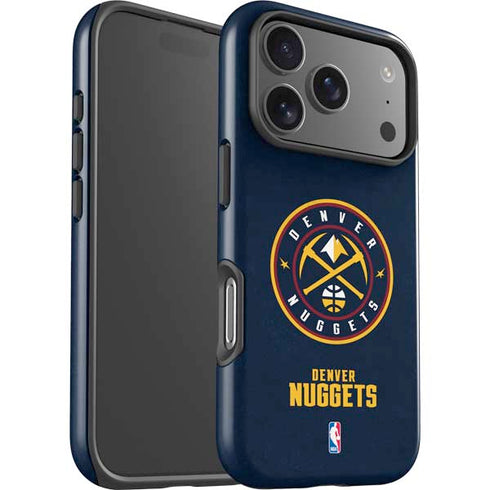NBA Denver Nuggets Distressed iPhone 17 Pro Impact Case