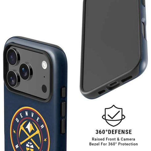 NBA Denver Nuggets Distressed iPhone 17 Pro Magsafe Impact Case