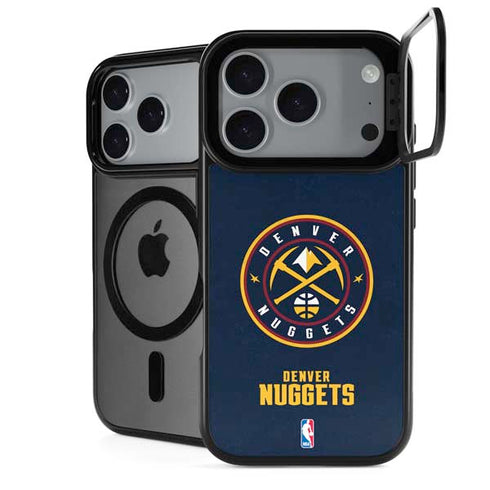 NBA Denver Nuggets Distressed iPhone 17 Pro Max Kickstand Case