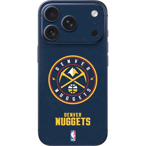 NBA Denver Nuggets Distressed iPhone 17 Pro Max Skin