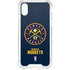 NBA Denver Nuggets Distressed iPhone XS Clear Case