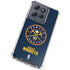 NBA Denver Nuggets Distressed Moto G 5G (2025) Clear Case