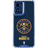 NBA Denver Nuggets Distressed Moto G Play 4G (2024) Clear Case