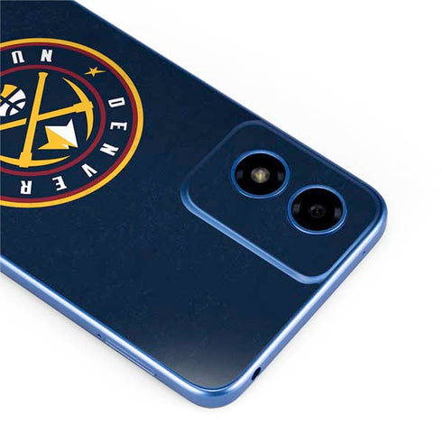 NBA Denver Nuggets Distressed Moto G Play 4G (2024) Skin