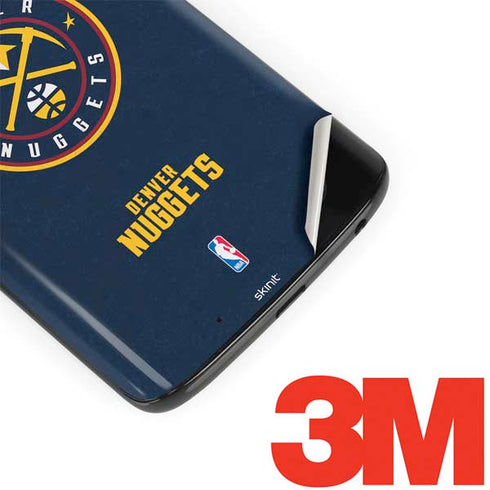 NBA Denver Nuggets Distressed Moto G6 Skin