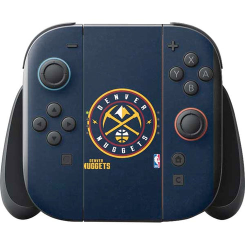 NBA Denver Nuggets Distressed Nintendo Switch 2 (2025) with Joy-Con Skin