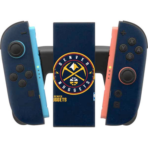 NBA Denver Nuggets Distressed Nintendo Switch 2 (2025) Joy-Con Controller Skin