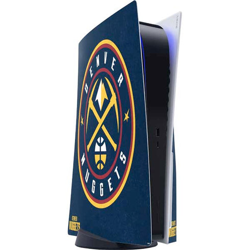 NBA Denver Nuggets Distressed PlayStation PS5 Skins