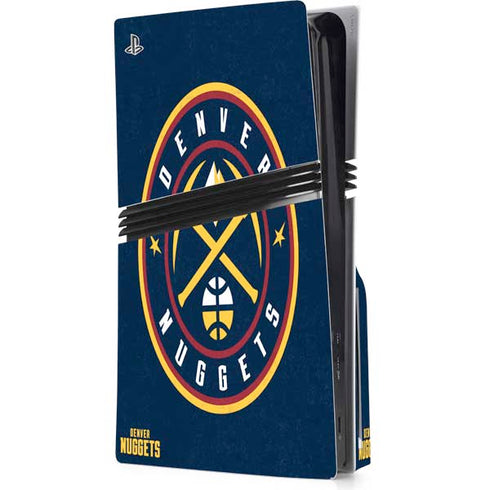 NBA Denver Nuggets Distressed PlayStation PS5 Skins