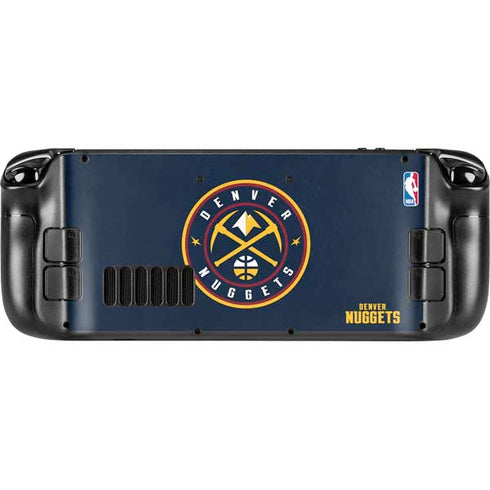 NBA Denver Nuggets Distressed Steam Deck Handheld Gaming Computer OLED Skin