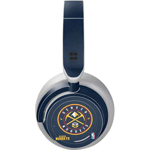 NBA Denver Nuggets Distressed Surface Headphones Skin