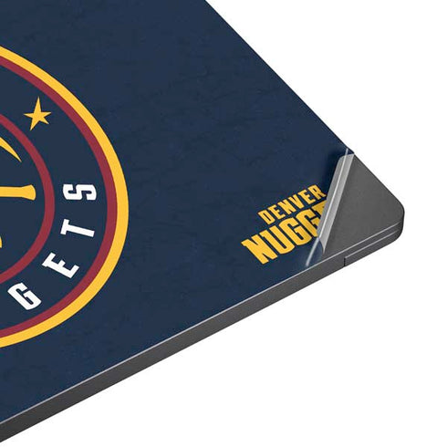 NBA Denver Nuggets Distressed Surface Laptop 7 15in Skin