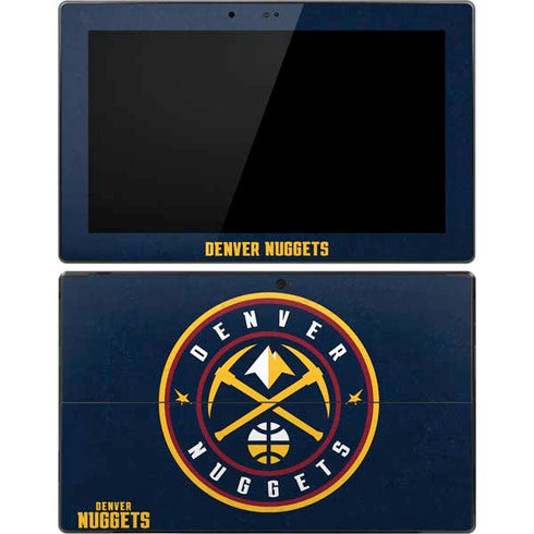 NBA Denver Nuggets Distressed Surface Pro Tablet Skin