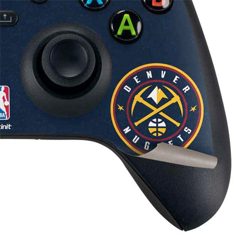 NBA Denver Nuggets Distressed XBox Series X Digital Edition Bundle Skin