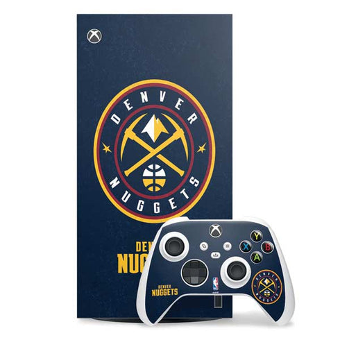 NBA Denver Nuggets Distressed Xbox Series X Skins