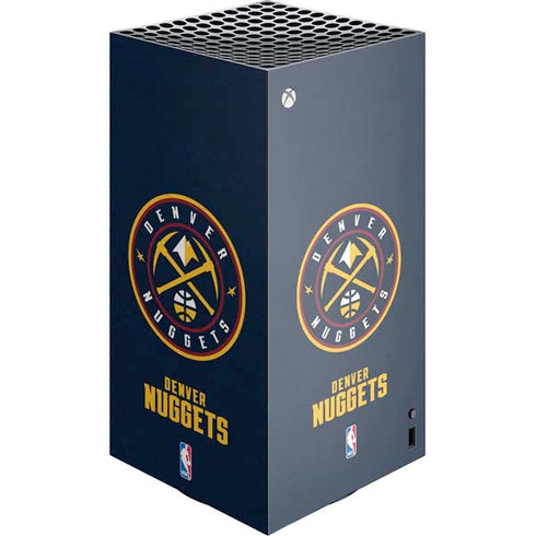 NBA Denver Nuggets Distressed XBox Series X Digital Edition Console Skin