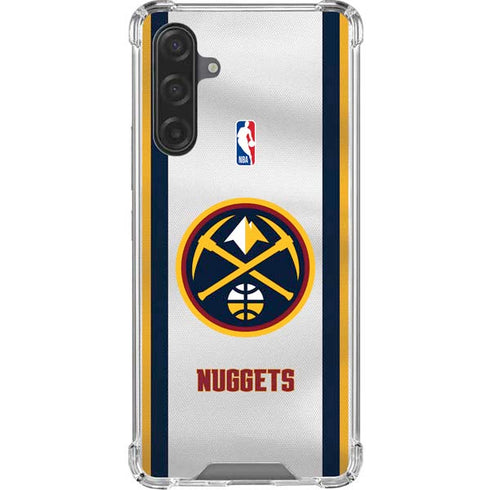 NBA Denver Nuggets Galaxy A17 Clear Case