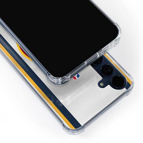 NBA Denver Nuggets Galaxy A55 5G Clear Case