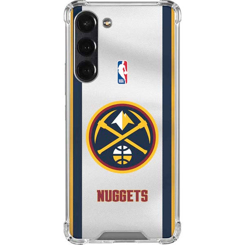 NBA Denver Nuggets Galaxy S24 FE Clear Case