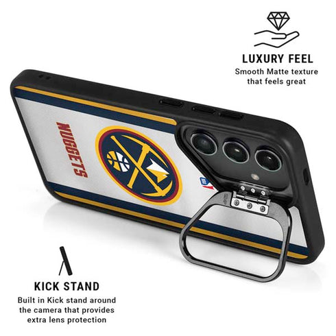 NBA Denver Nuggets Galaxy S24 Kickstand Case